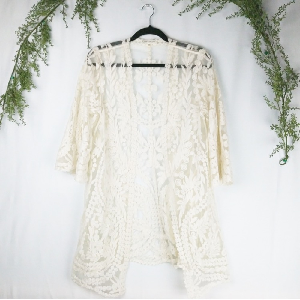 {Sugar + Lipz} Lace Duster / Kimono